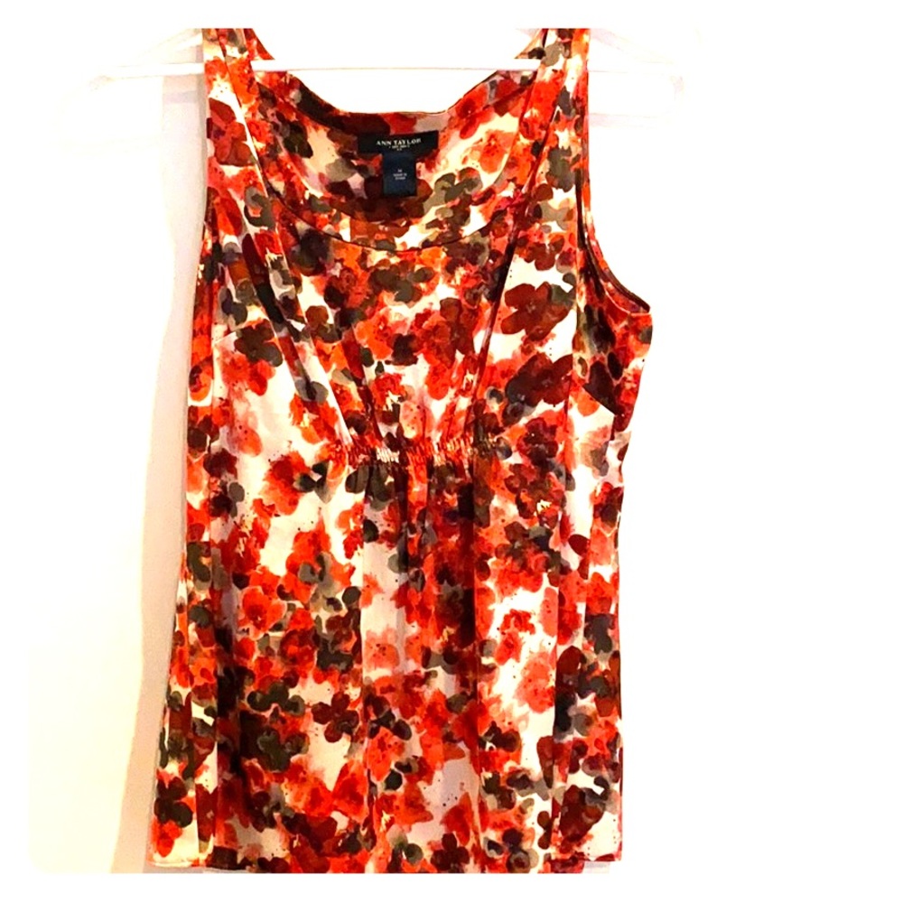 Ann Taylor sleeveless blouse